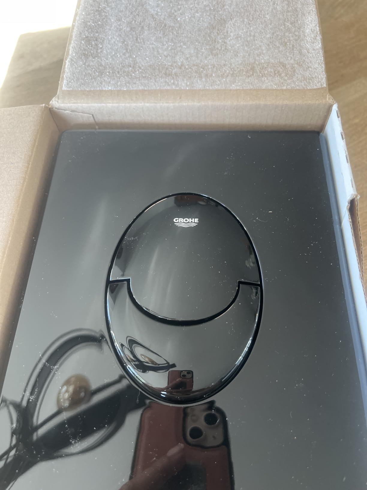 GROHE Start 389642430 placca WC nero opaco