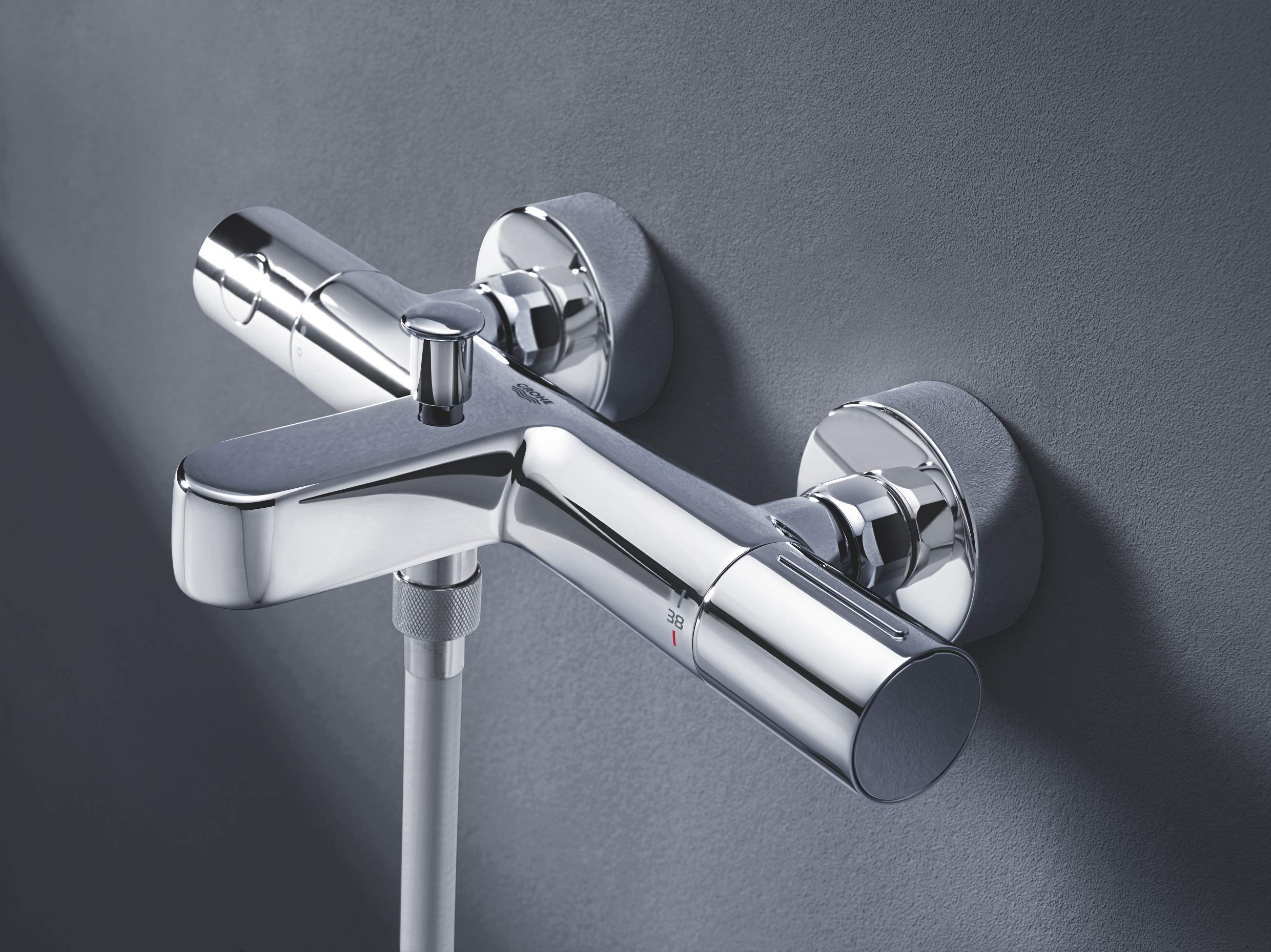 Grohe Precision Get 34774000 Termostatico Vasca-Doccia Blocco 38°