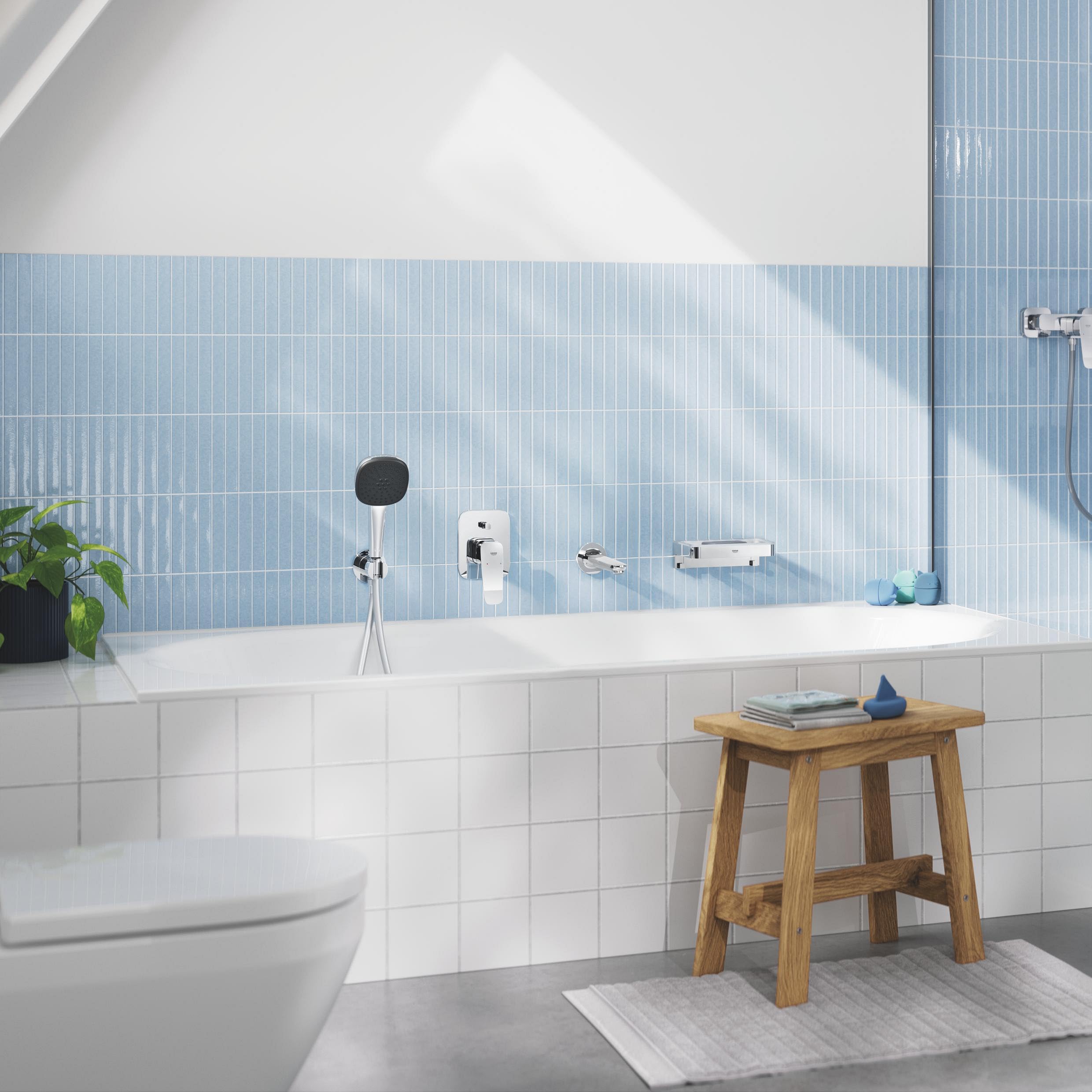 GROHE Dice 29297000 rubinetto vasca incasso cromo deviatore
