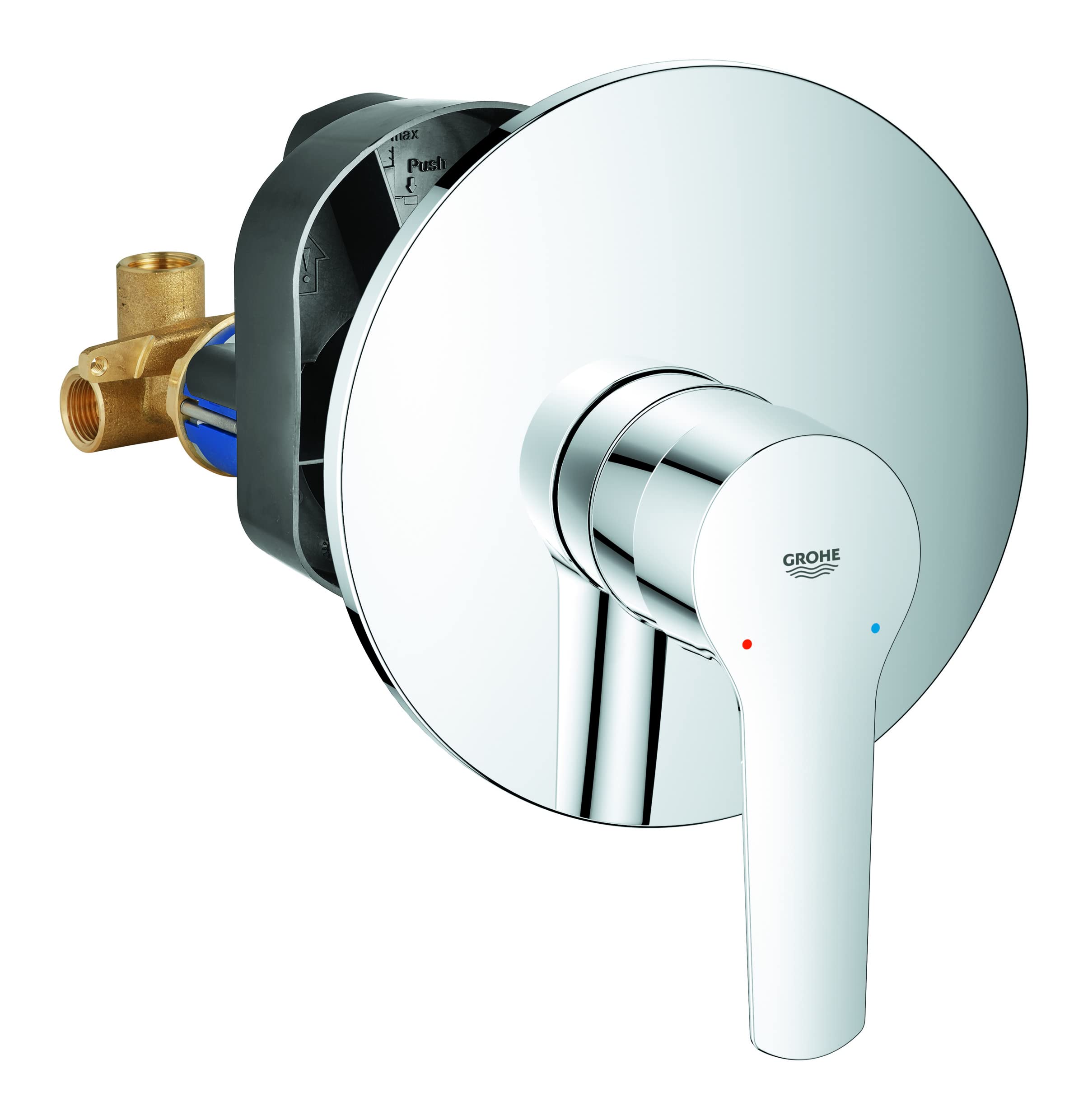 Grohe Start 23558002 miscelatore vasca-doccia cromo incasso