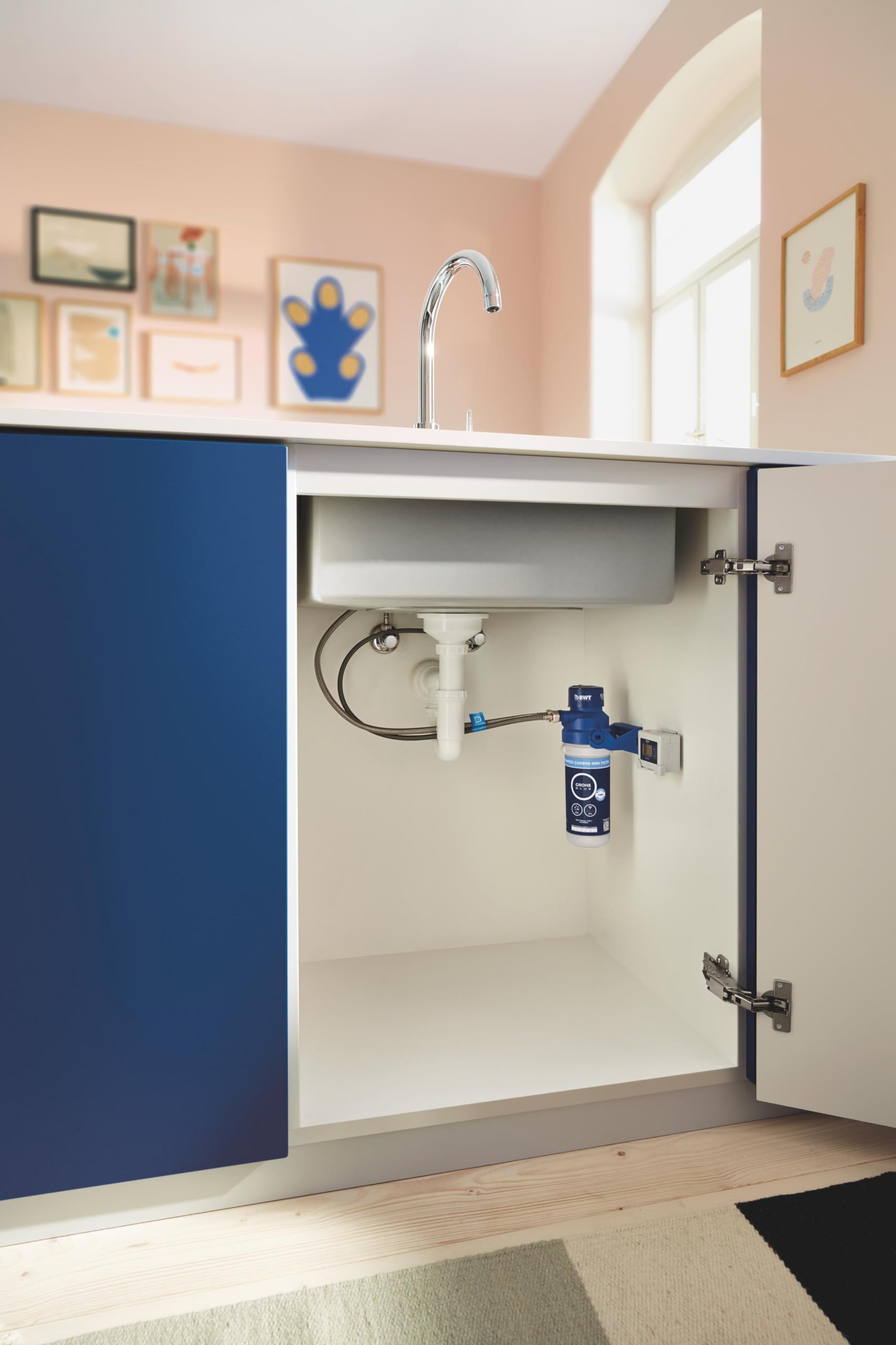 GROHE Blue Pure Minta 30600000 miscelatore cucina cromo con filtro