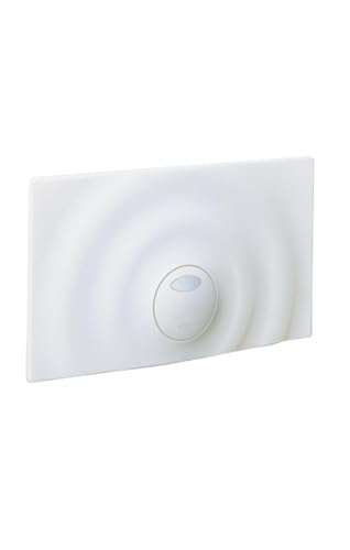 GROHE Surf 37859SH0 placca WC bianca 2 tasti risparmio