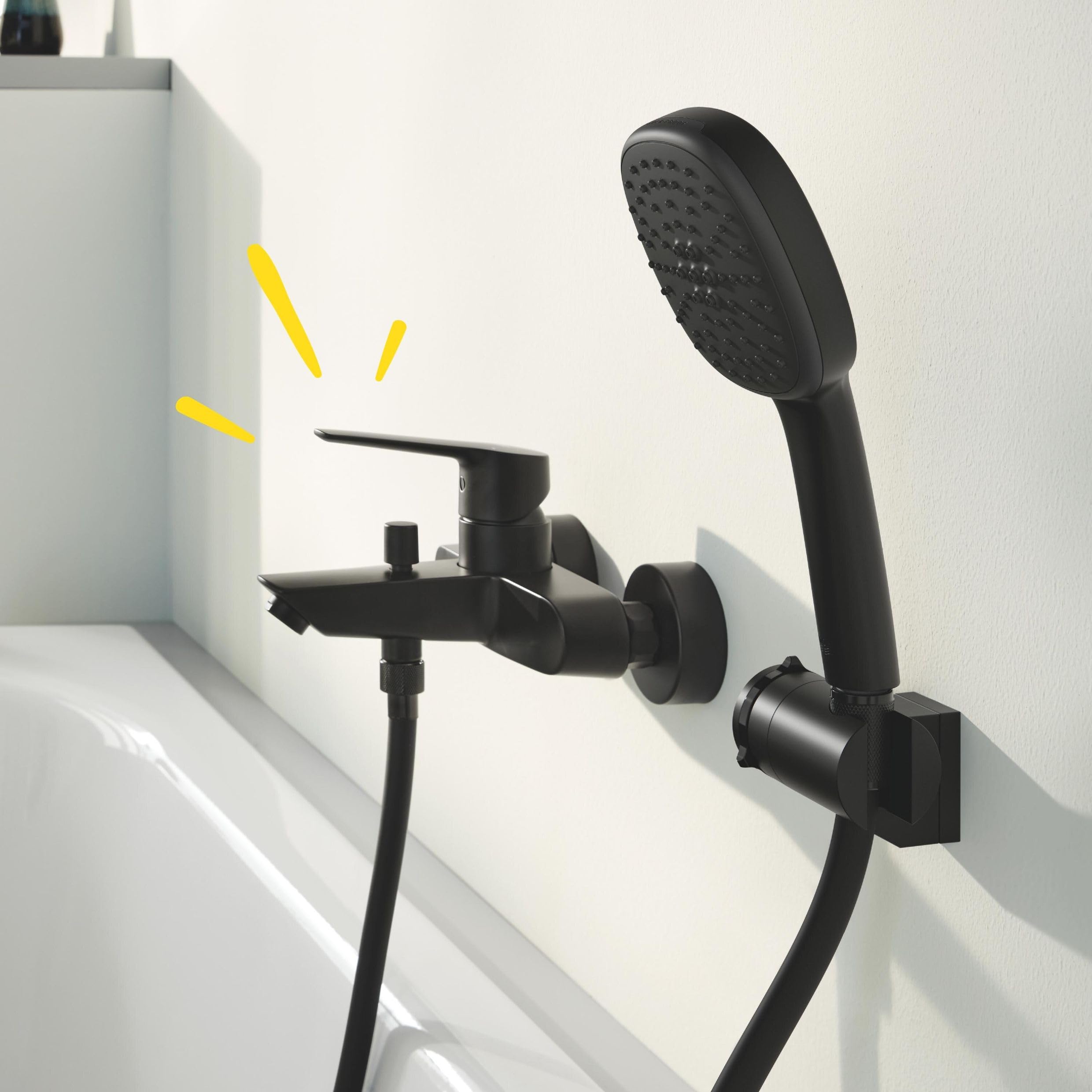 GROHE Start 322782432 miscelatore vasca nero opaco