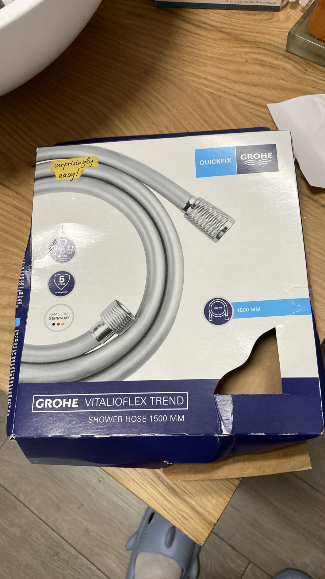 GROHE VitalioFlex Trend 28741002 flessibile doccia 1,5 m metallo