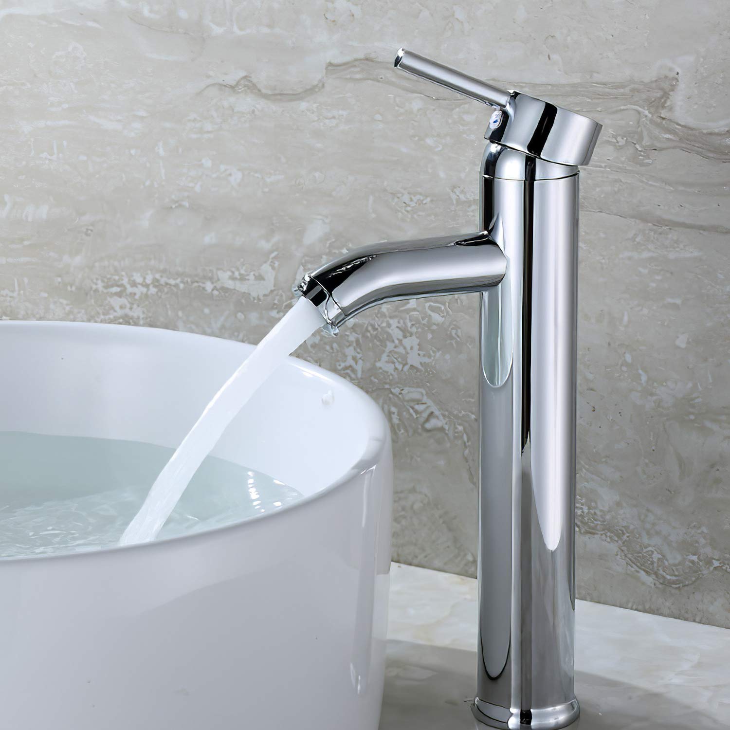 Solvex SP-10013 miscelatore lavabo cromo monoforo acciaio