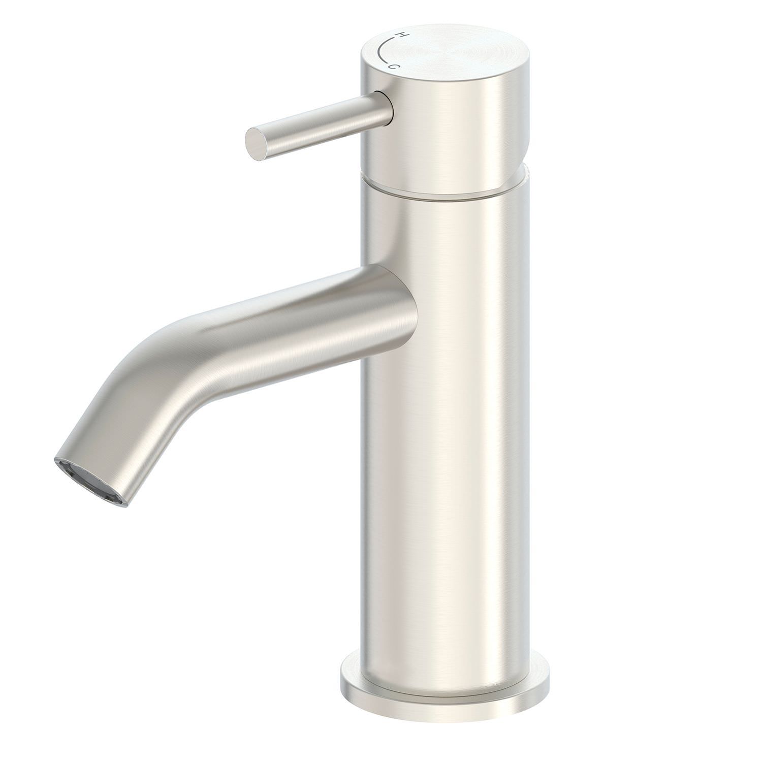 Sined Levante Rubinetto Lavabo Basso Inox 17 cm