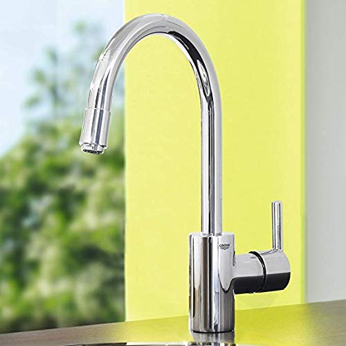 Grohe Eurocube 32671002 Rubinetto Cucina Cromo Girevole
