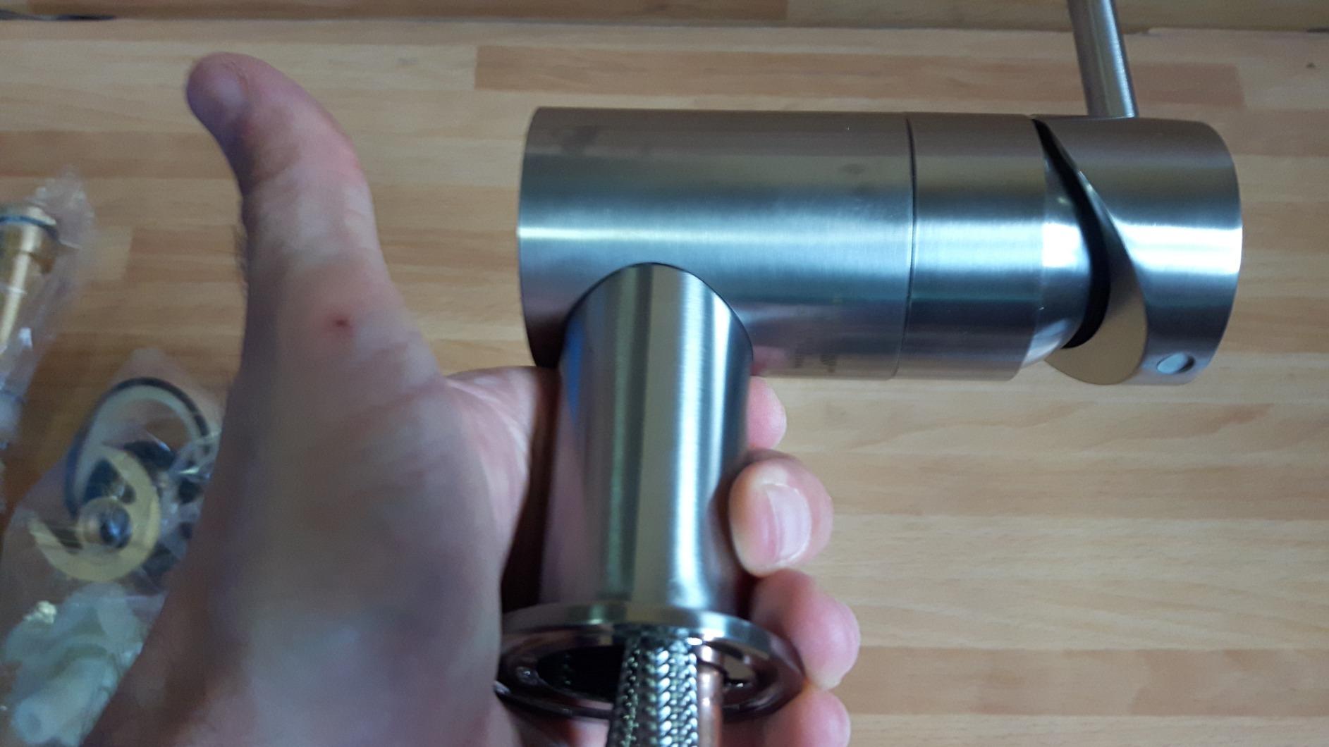 Grohe Minta 32322002 Miscelatore Lavello Cromo Doccetta Estraibile
