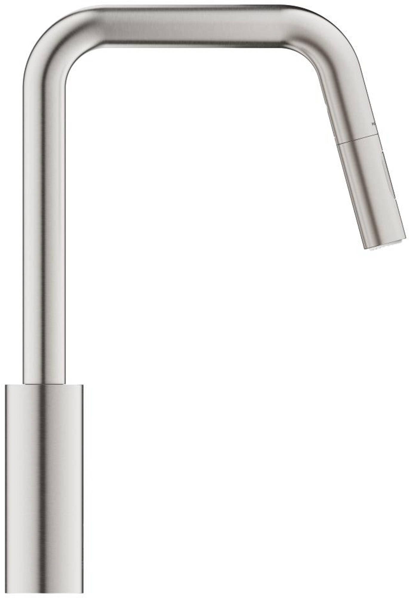 GROHE Start miscelatore cucina ibrido sensore cromo spazzolato