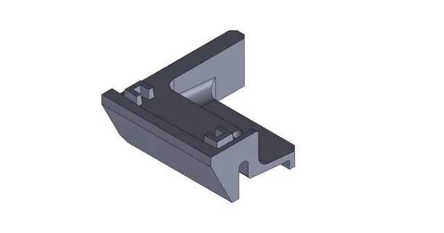 Vismaravetro Flare Base SMF Montante Anta Destra Argento Satinato