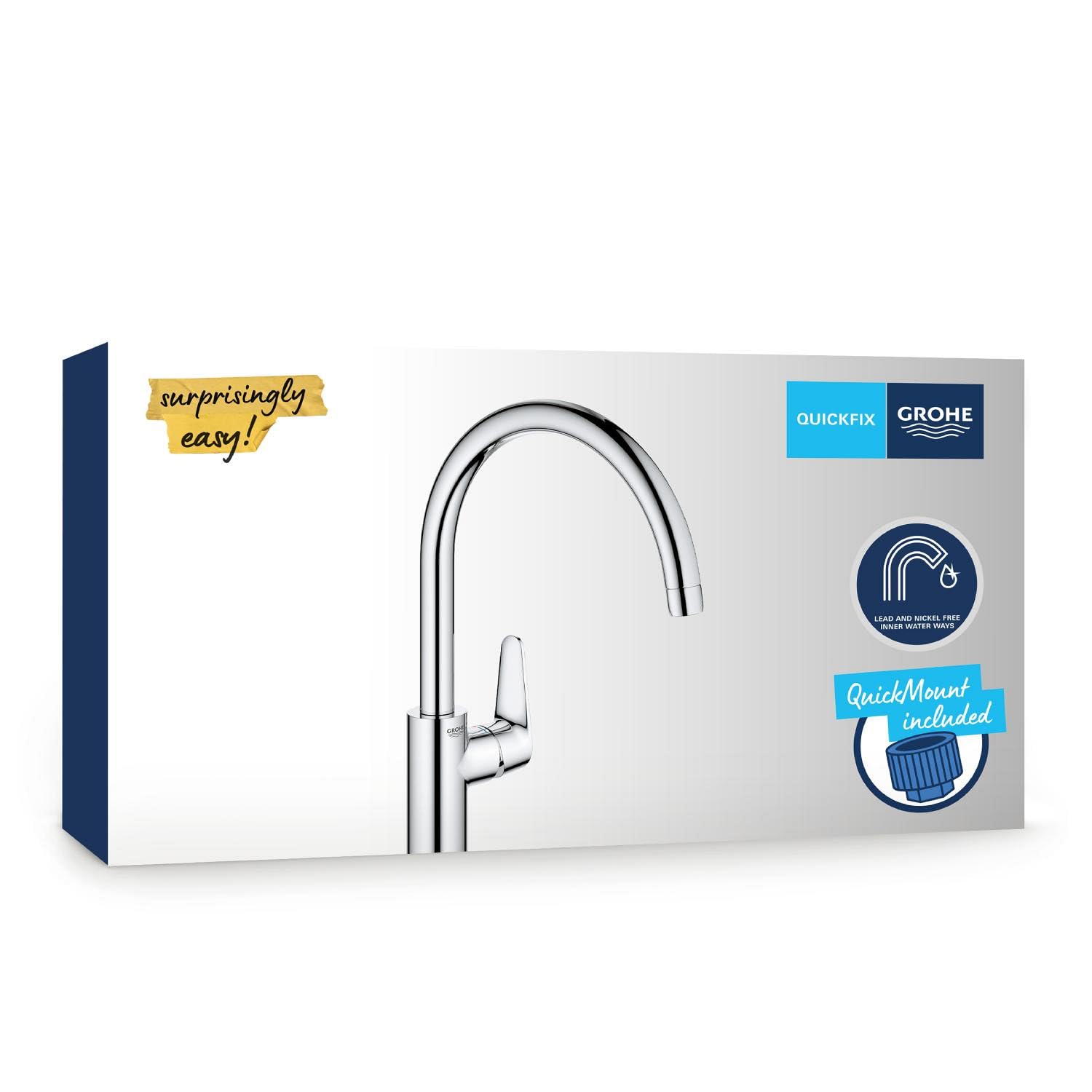 GROHE Start 31554001 miscelatore cucina cromo con doccetta