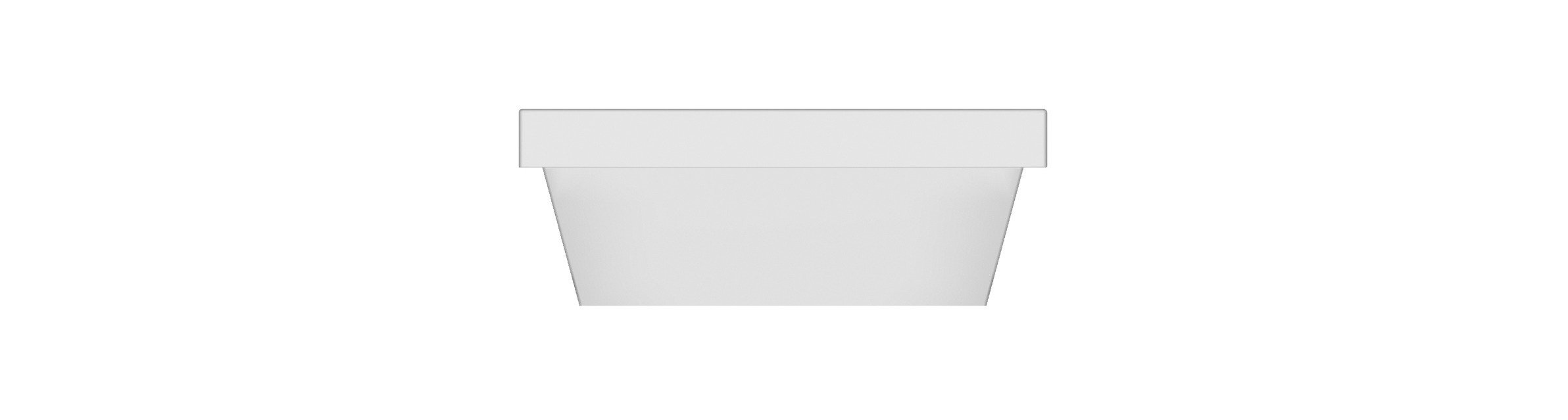 Scarabeo Teorema 2.0 45x36S Lavabo Sottopiano Bianco