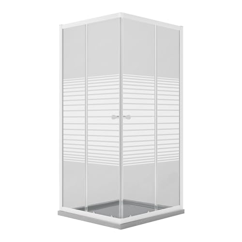 Fluxy Perla box doccia 70x90 ante scorrevoli serigrafato