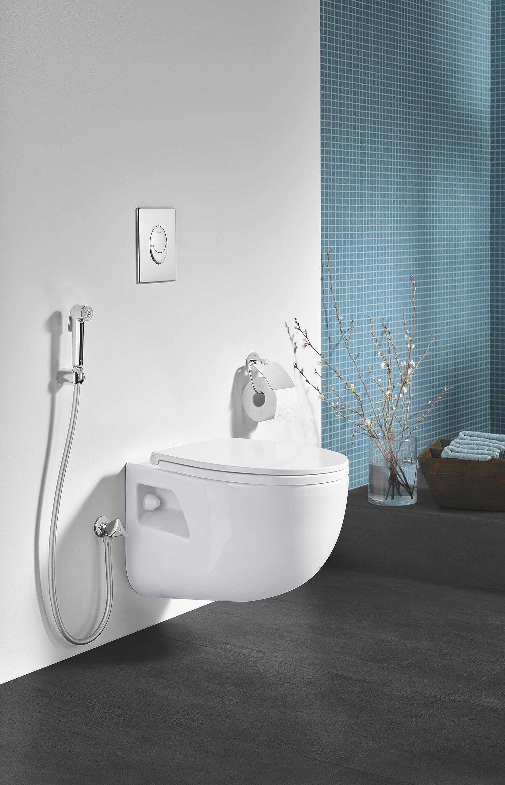 GROHE Tempesta 26175001 doccetta grilletto con supporto