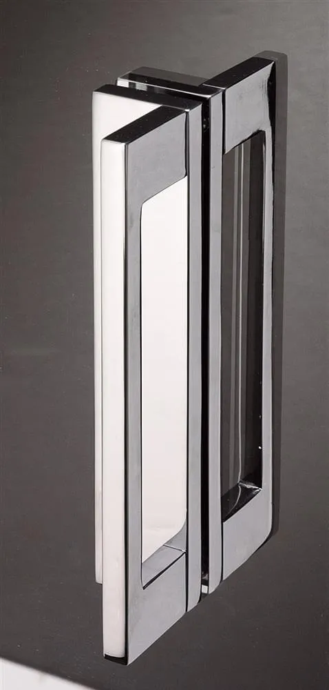Vismaravetro Linea M3L 1 foro maniglia doccia bianca