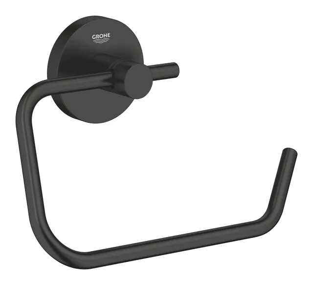 GROHE Start 412002430 Portarotolo Nero Opaco Senza Coperchio