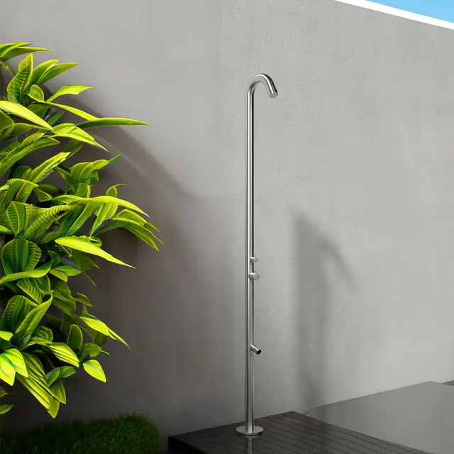 Sined Quartu doccia esterno inox acqua calda fredda