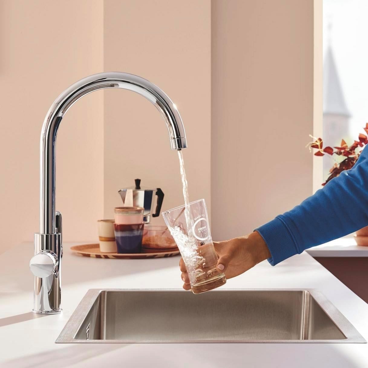 GROHE Blue Pure StartCurve 30593000 rubinetto cucina cromo filtro