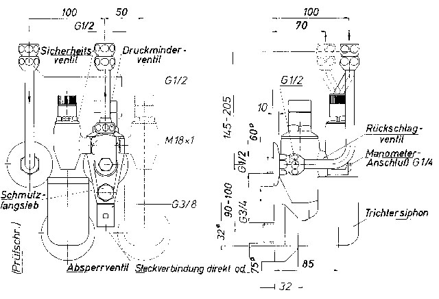 Schmiedl GS0221 gruppo sicurezza boiler 6 bar