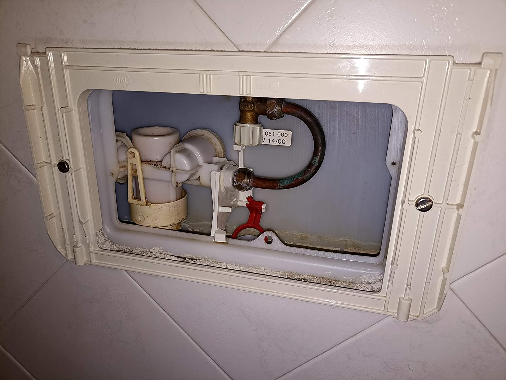 Grohe 42961000 ricambio cassetta scarico incasso nero