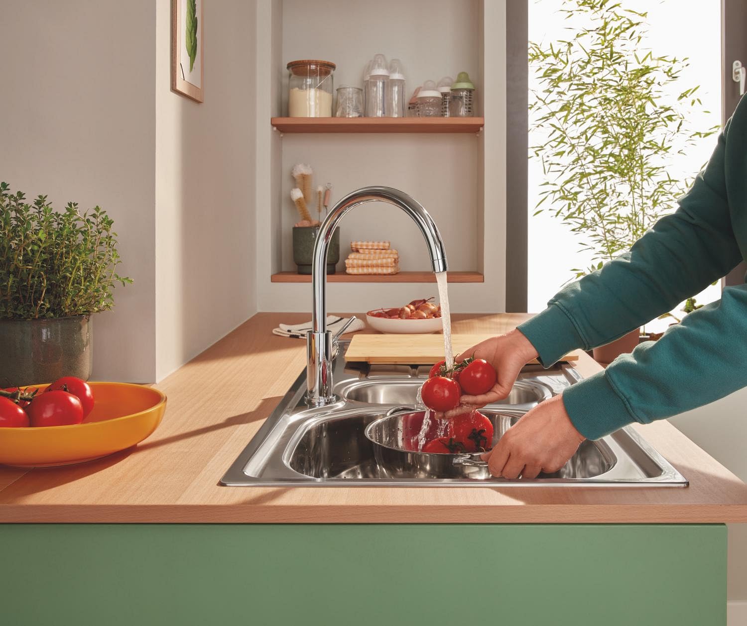 GROHE Start 31553001 miscelatore cucina cromo beccuccio C