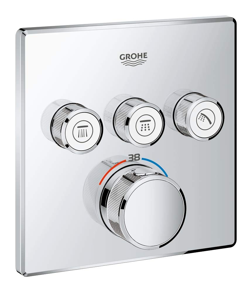 Grohe Grohtherm 29126000 termostatico incasso 3 vie cromo