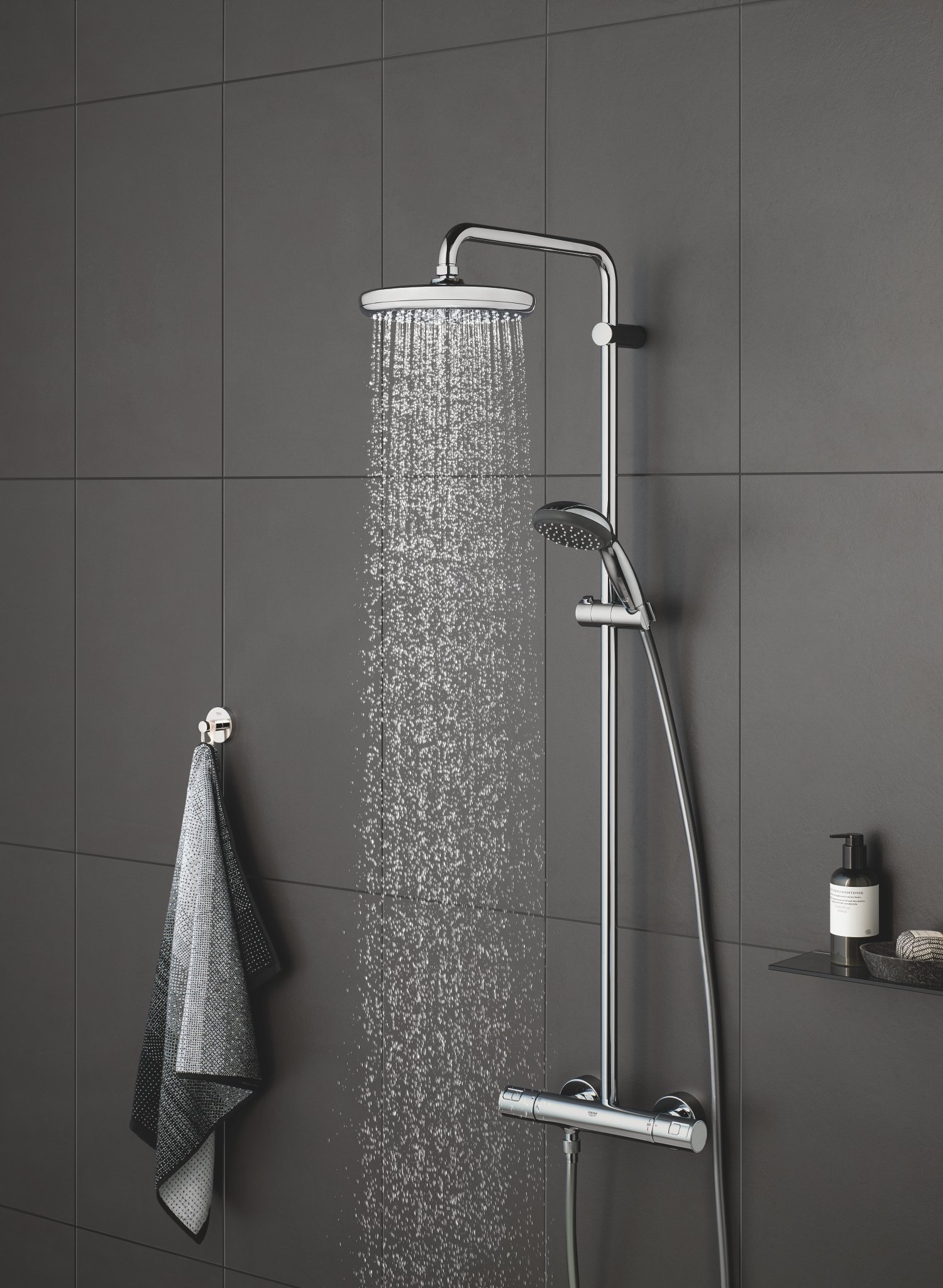 GROHE Vitalio Start 26415000 soffione doccia 210 mm cromo Rain