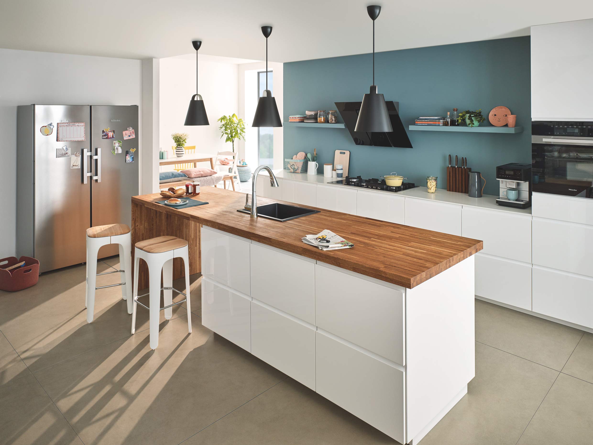 GROHE Zedra 32294DC2 miscelatore cucina bocca C satinato