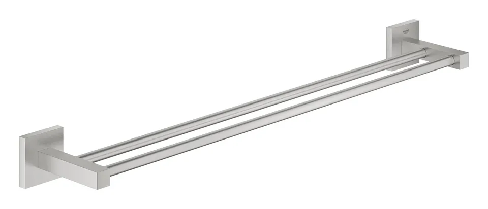 GROHE Start Cube 41104DC0 portasciugamani doppio super steel 600mm