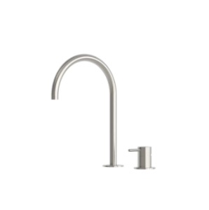 Sined Levante rubinetto lavabo 2 fori inox 316L