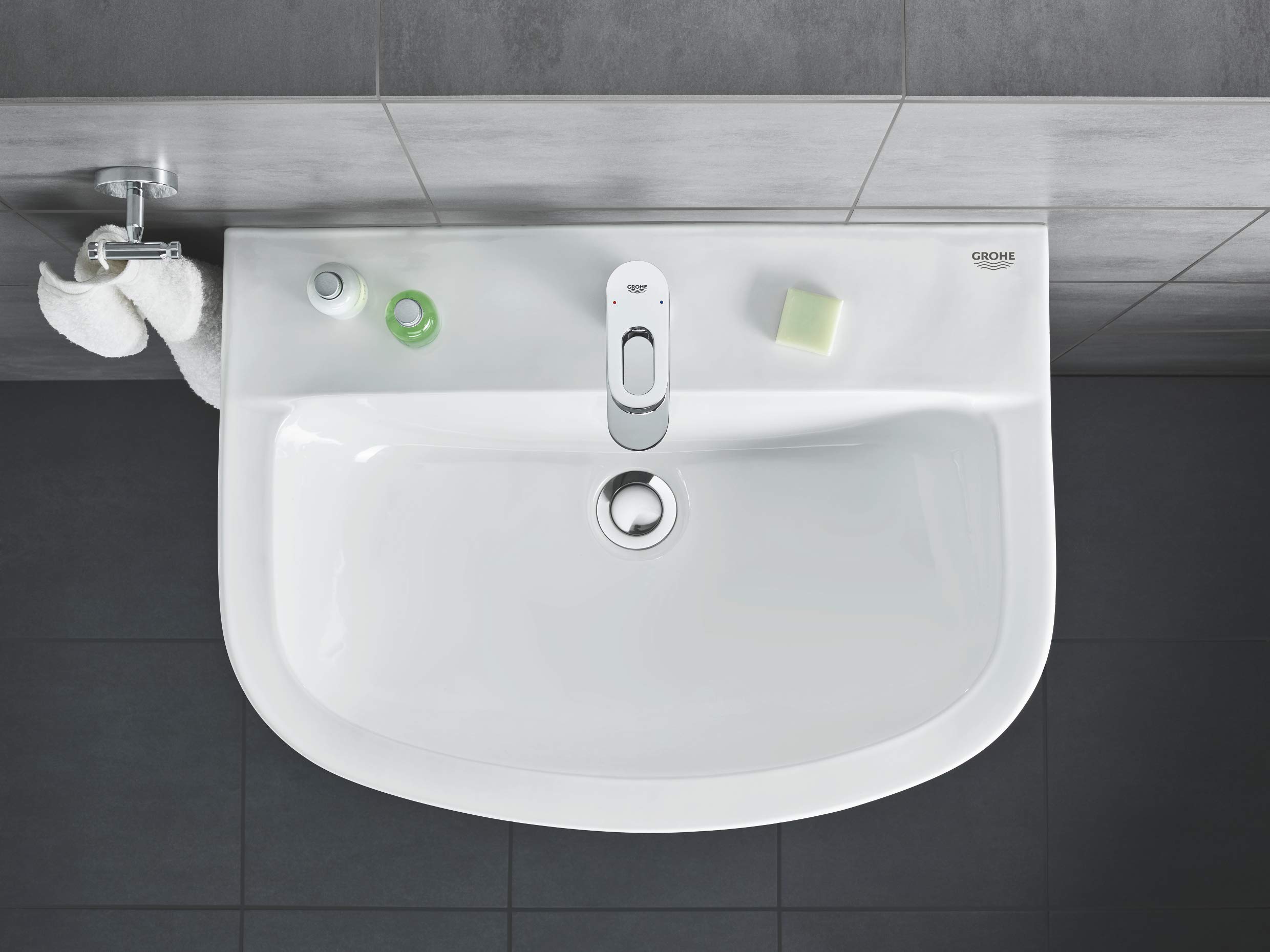 GROHE BauLoop 23335000 Miscelatore Lavabo con Scarico