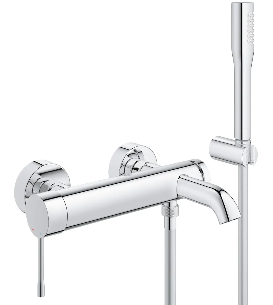 Grohe Essence 33628001 Miscelatore Vasca-Doccia Cromo con Doccetta