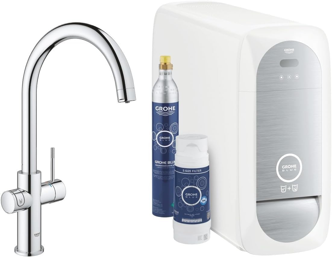 Grohe Blue Home 31455001 Miscelatore Cucina Bocca C Cromo