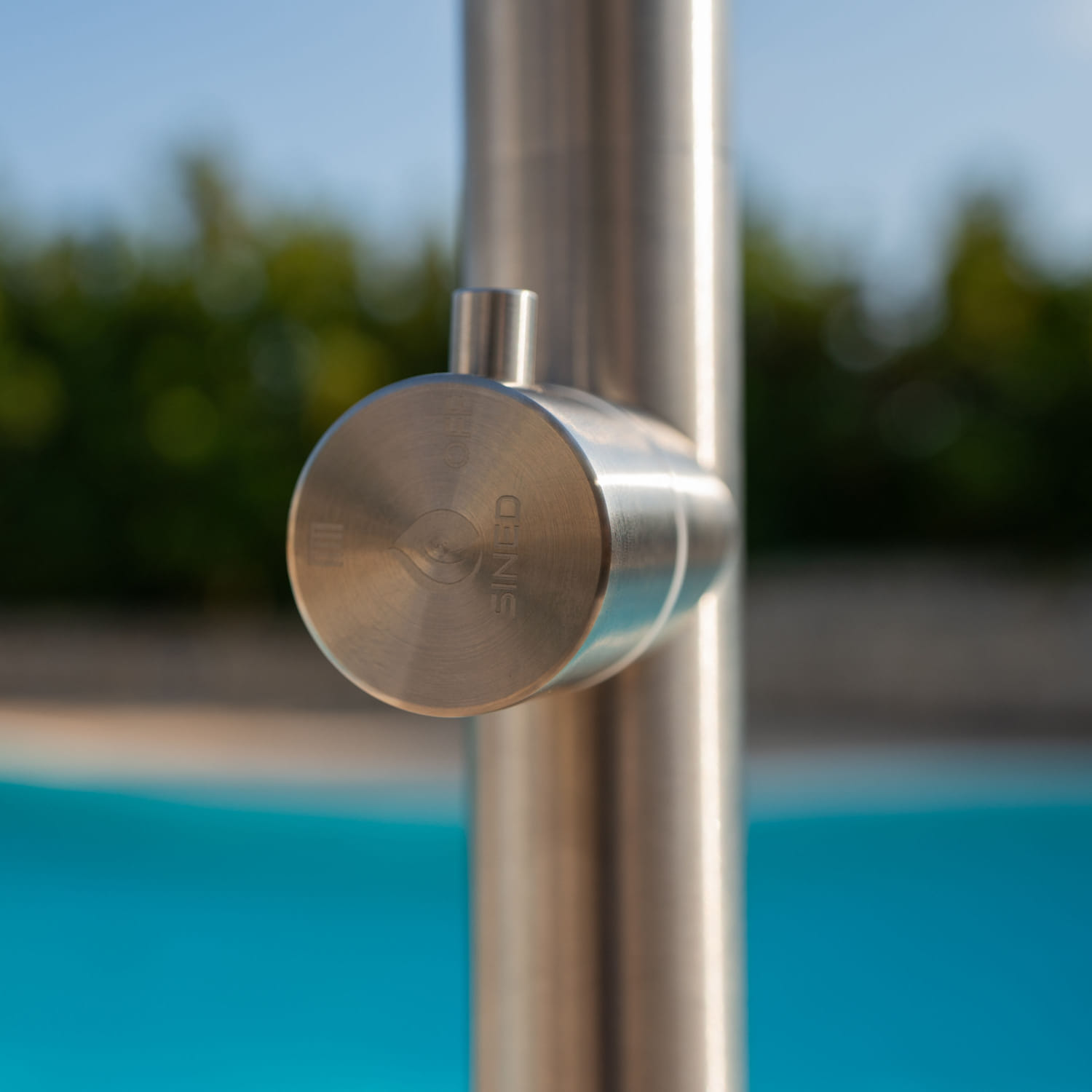 Sined Simius Doccia da Esterno Inox 230 cm Acqua Fredda