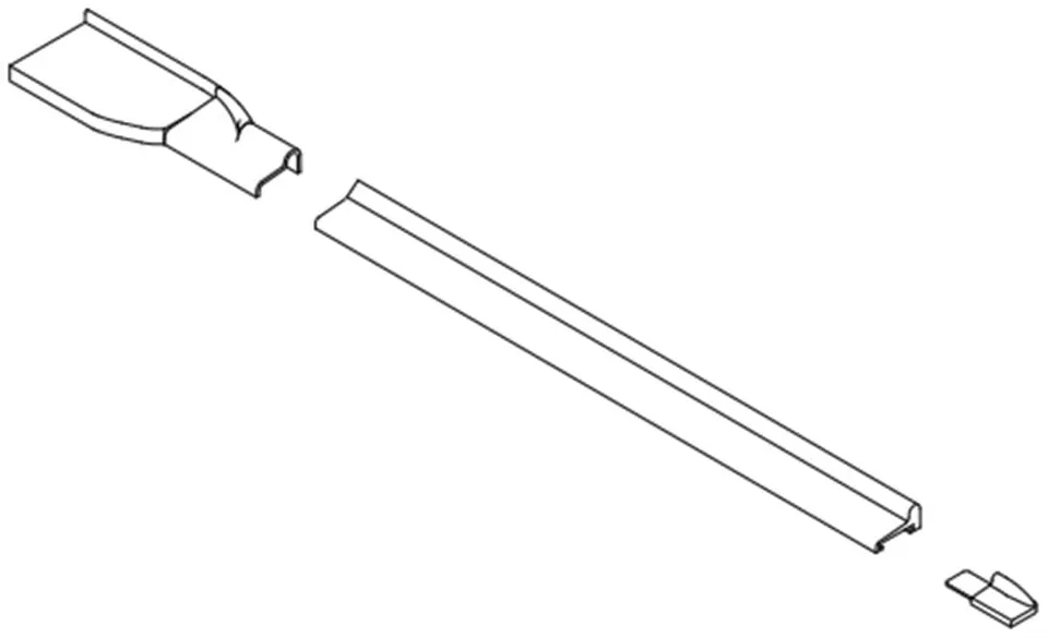 Vismaravetro Sintesi NP SV DX kit ricambio satinato