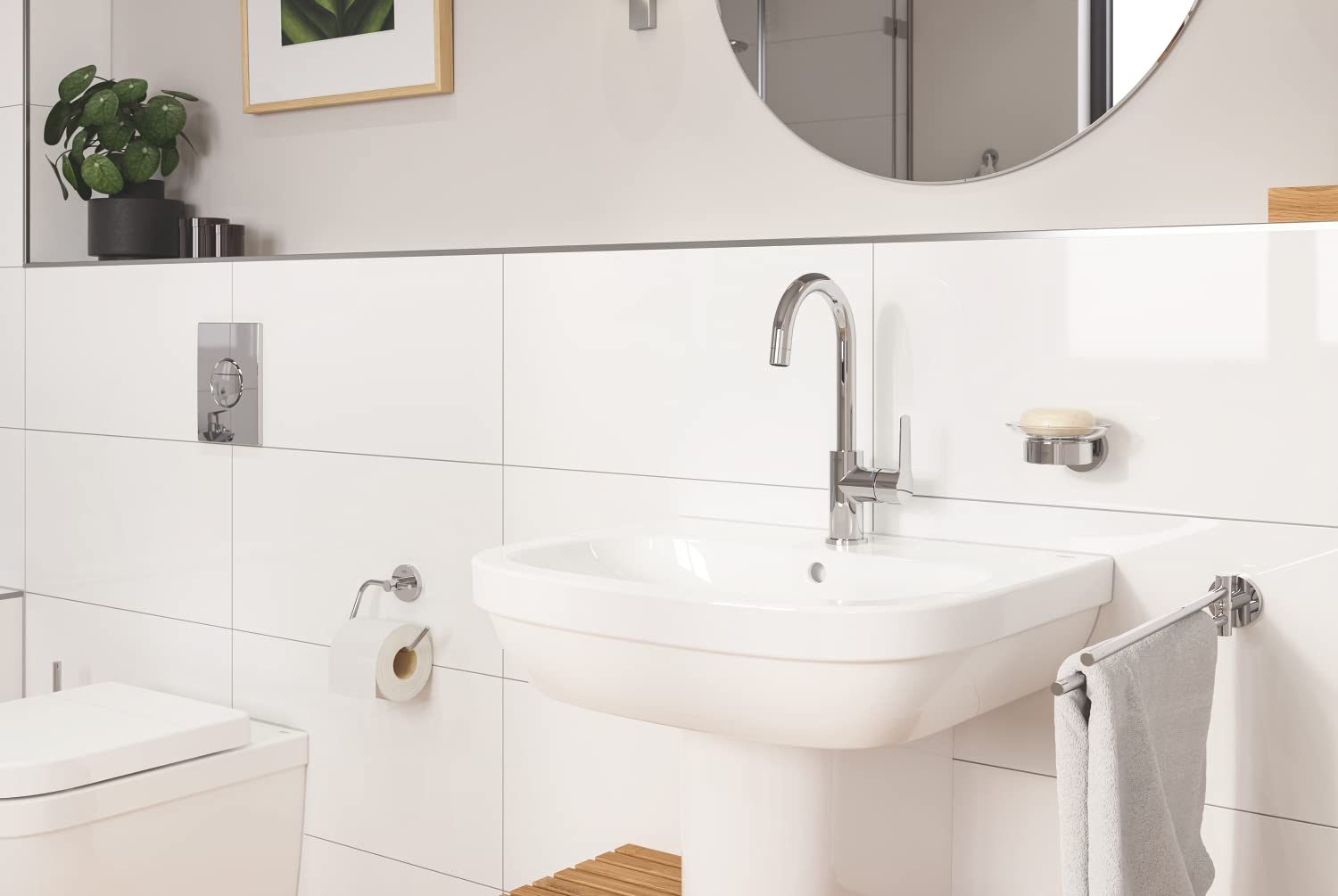 GROHE Start 41183000 Portasciugamani Cromo 439 mm Metallo