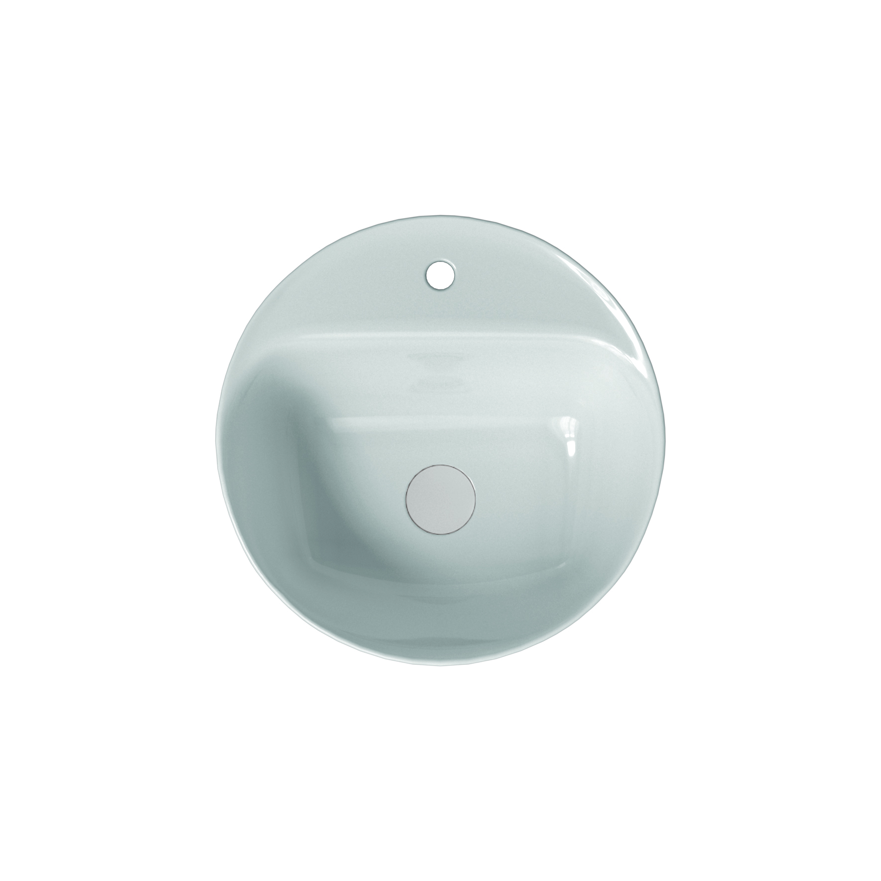 Scarabeo Skinny 40R lavabo tondo 40 cm ceramica