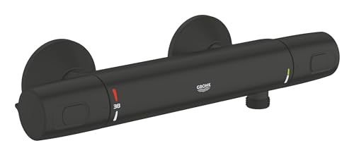 GROHE Precision Trend New miscelatore doccia termostatico nero opaco
