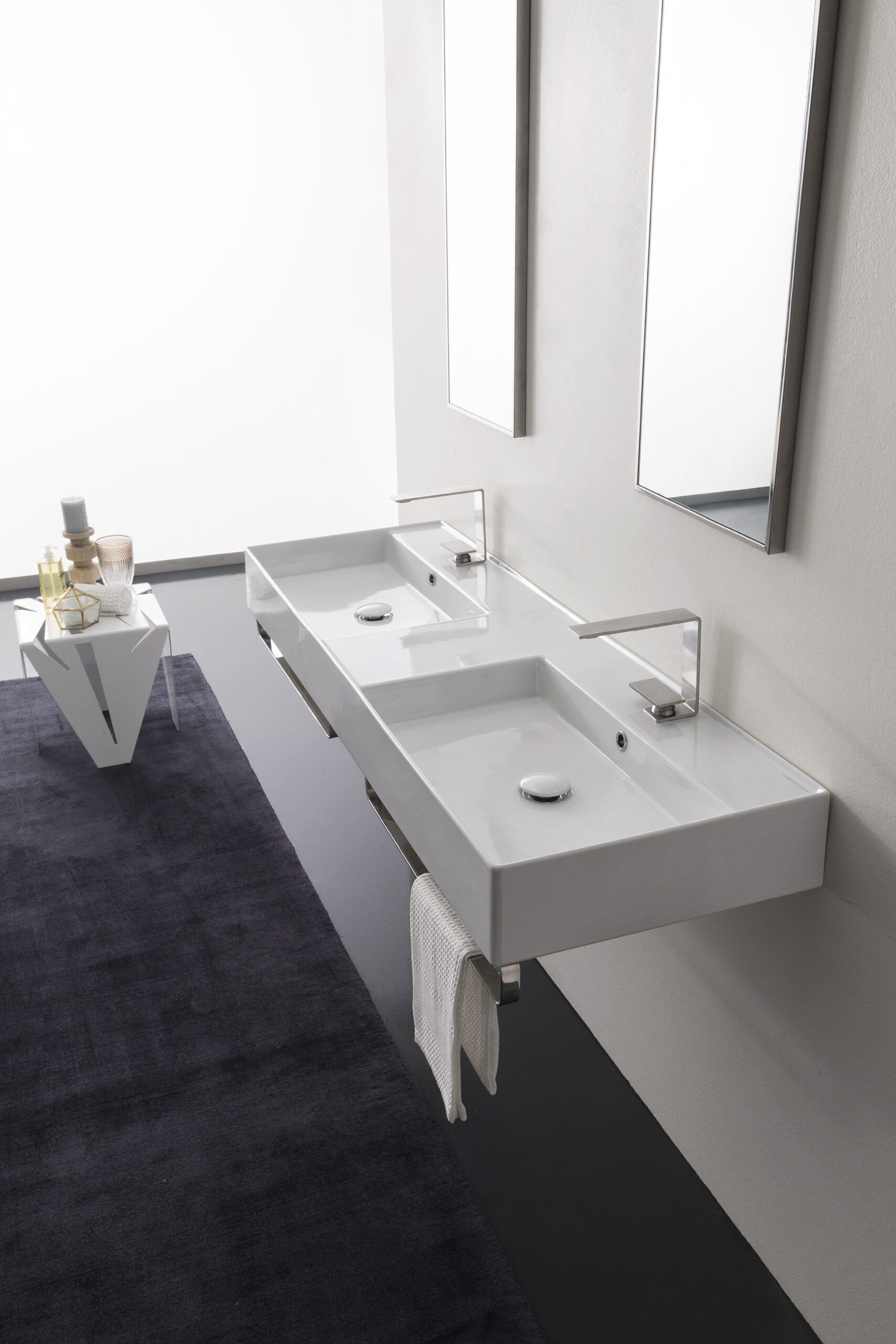 Scarabeo Teorema 2.0 141x46 lavabo ceramica