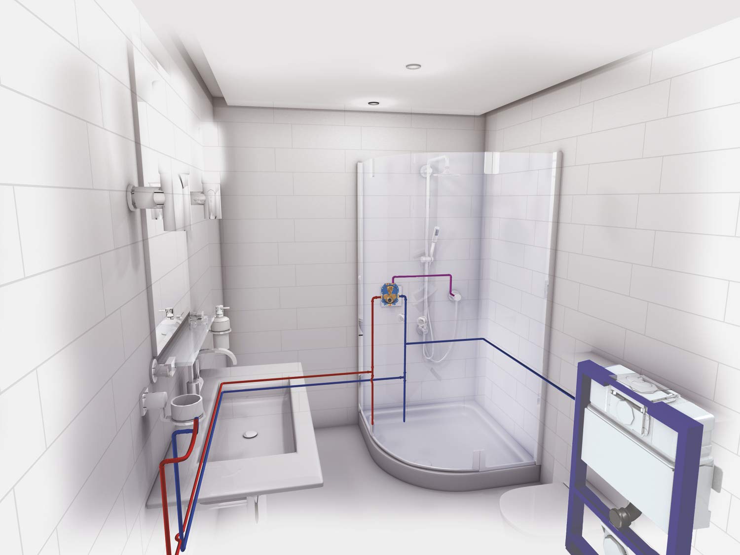 GROHE Rapid SL 38526000 cassetta WC incasso 0,82 m per sospesi