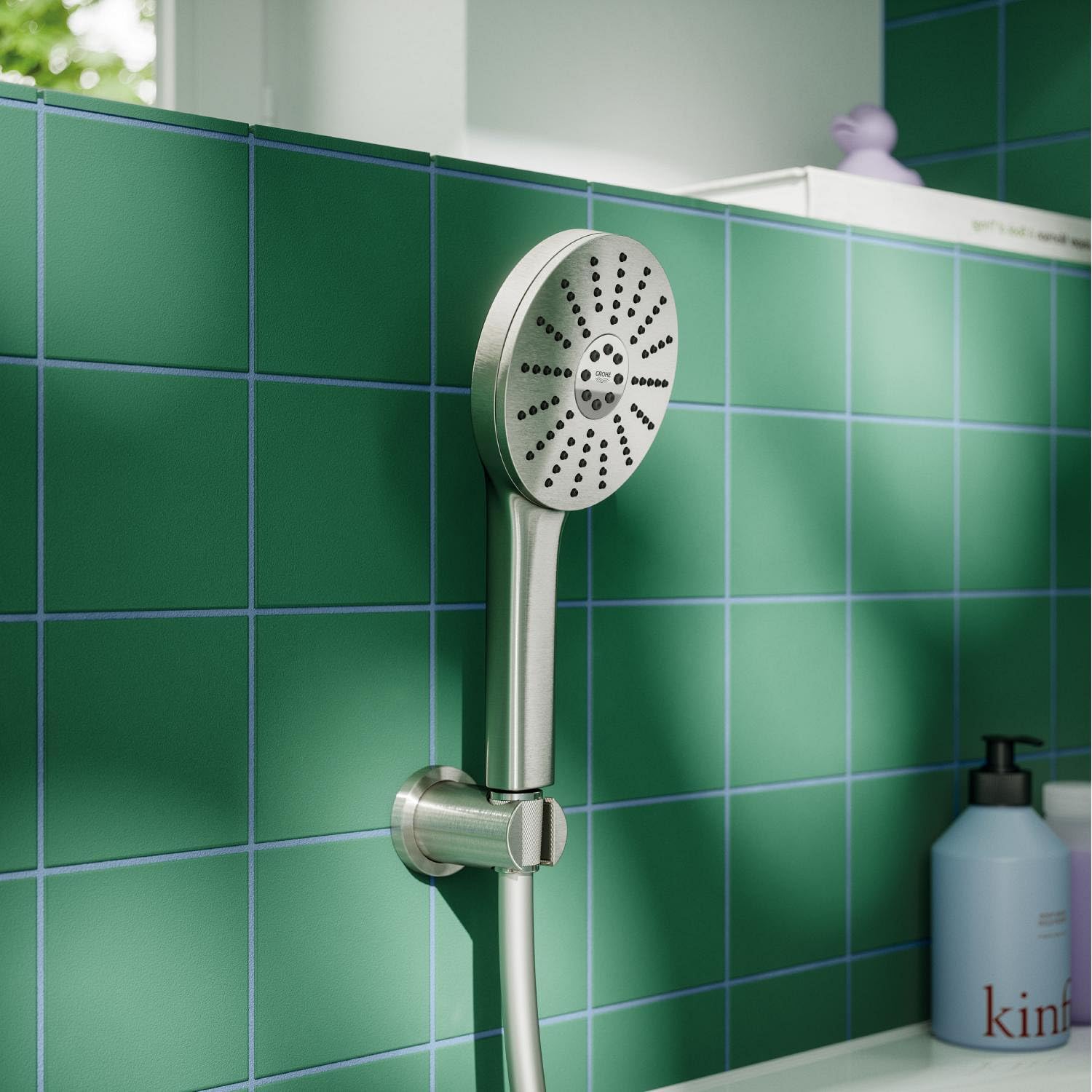 GROHE Vitalio Joy+ 120 134865DC00 set doccia supersteel risparmio idrico