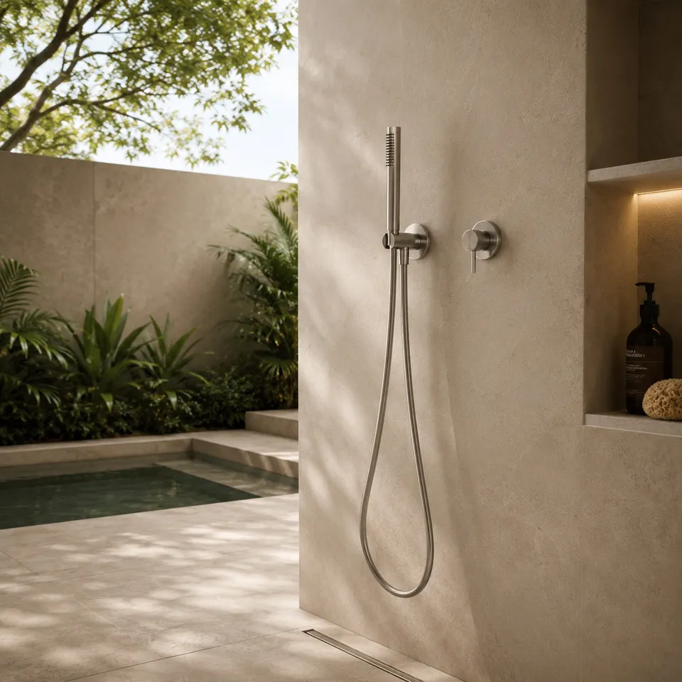 Sined Levante Set Doccia Muro Acqua Fredda inox 316L