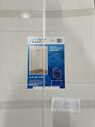 Fluxy Acqua Marina box doccia 70x100 ante scorrevoli