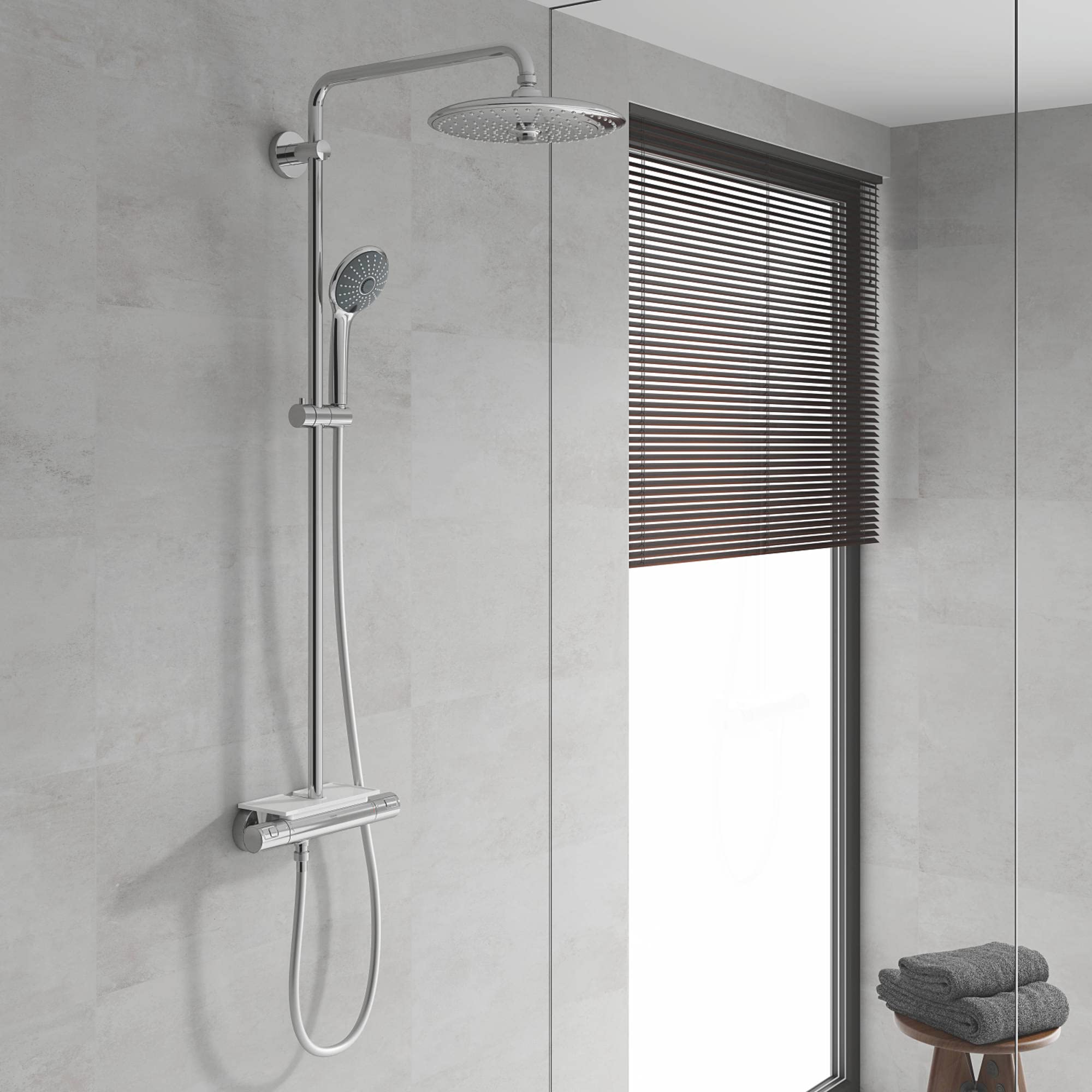 Grohe Vitalio Joy 260 26462000 soffione doccia 3 getti