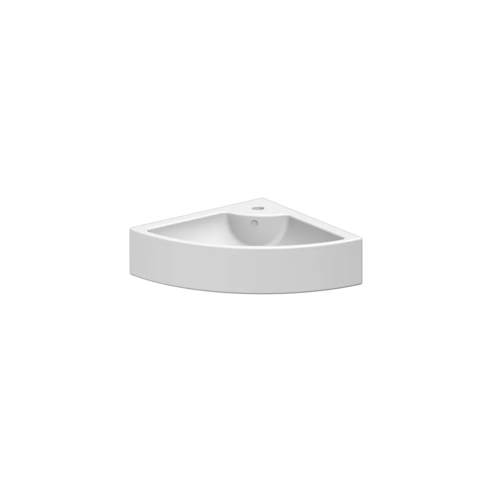 Scarabeo Cube Square E lavabo sospeso bianco