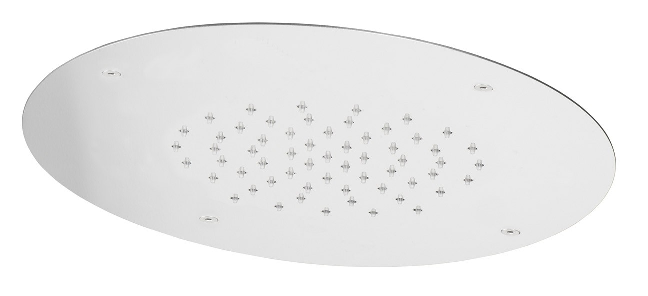 Tubico Wellness Flows soffione incasso tondo 300 mm inox