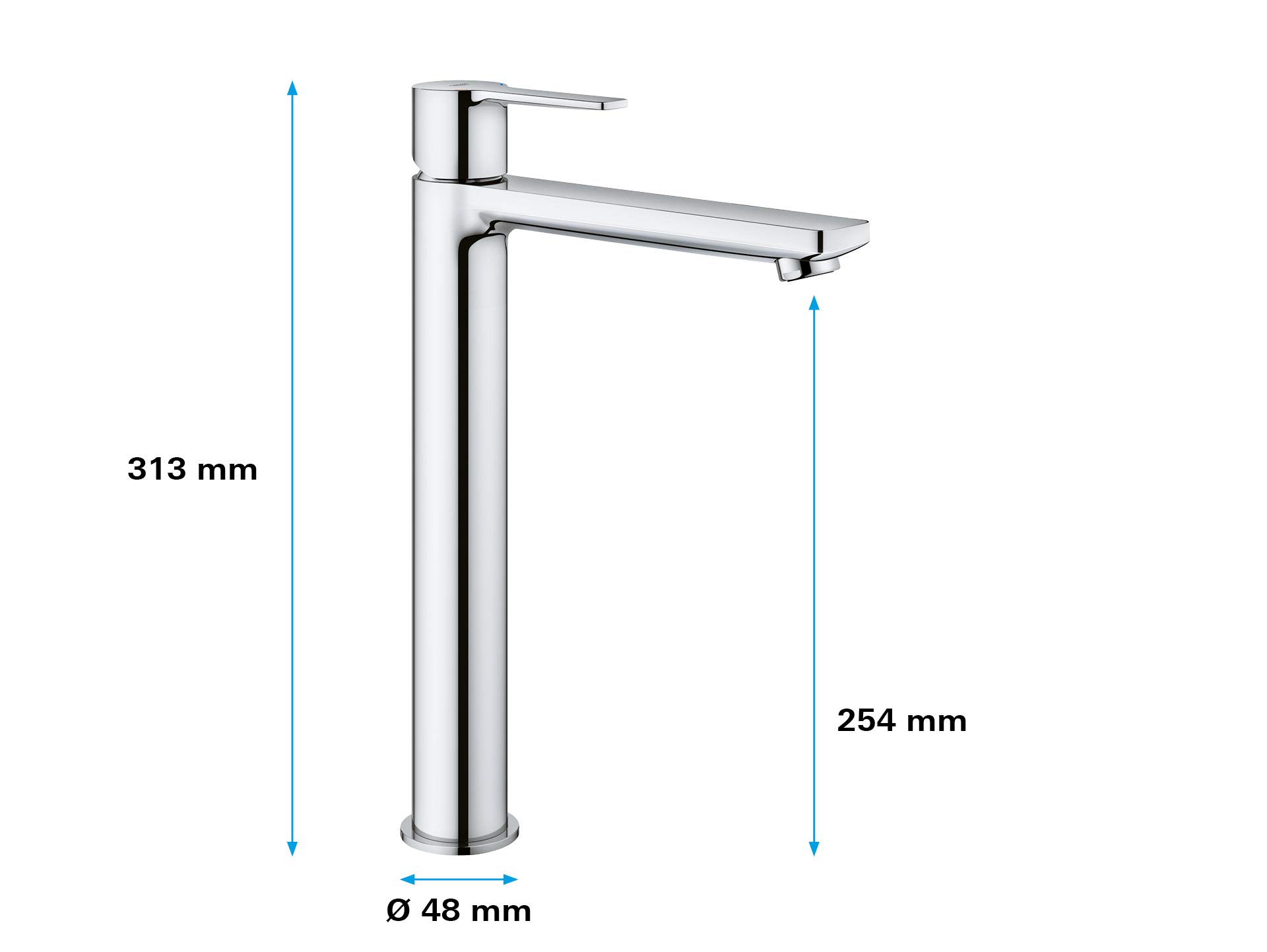 GROHE Lineare 23405001 miscelatore lavabo cromo XL