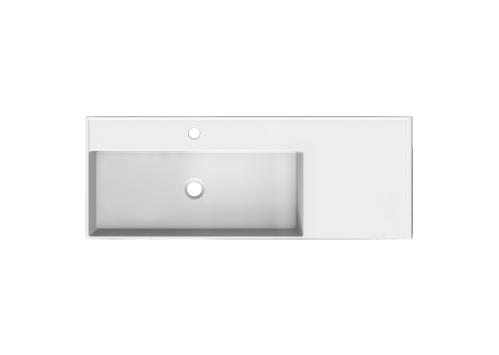 Scarabeo Teorema 2.0 120 Shelf DX lavabo 121x46 cm mensola