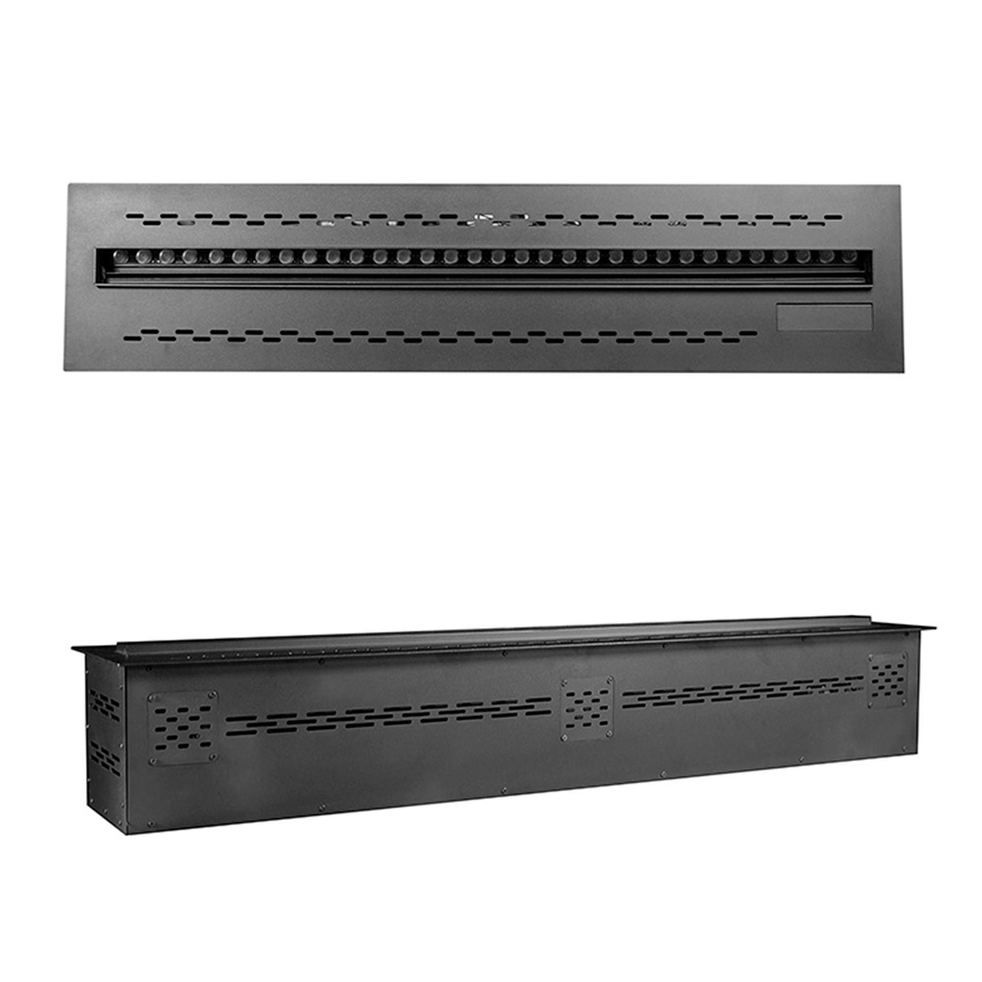 Sined Ega 150 camino elettrico ad acqua nero LED