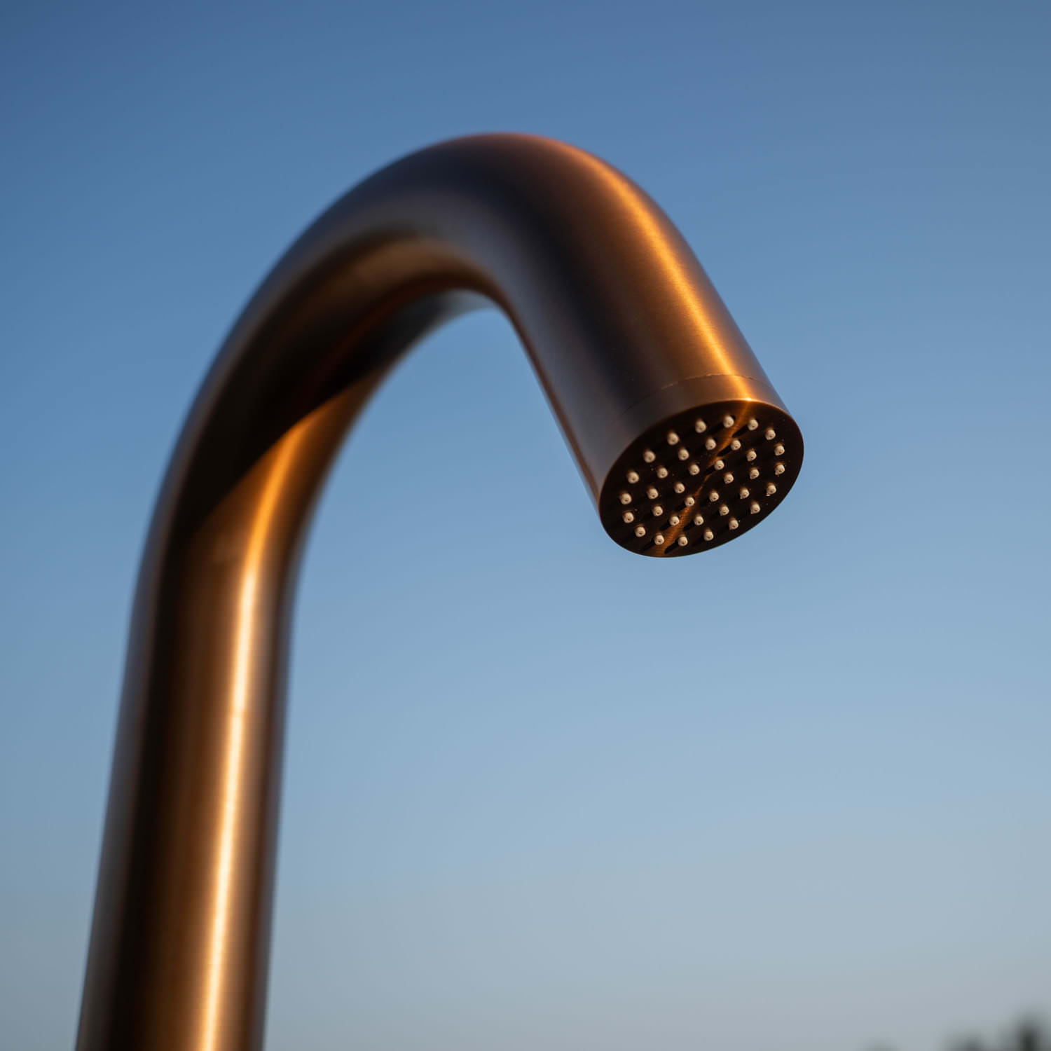 Sined Quartu doccia da esterno oro rosa 228 cm